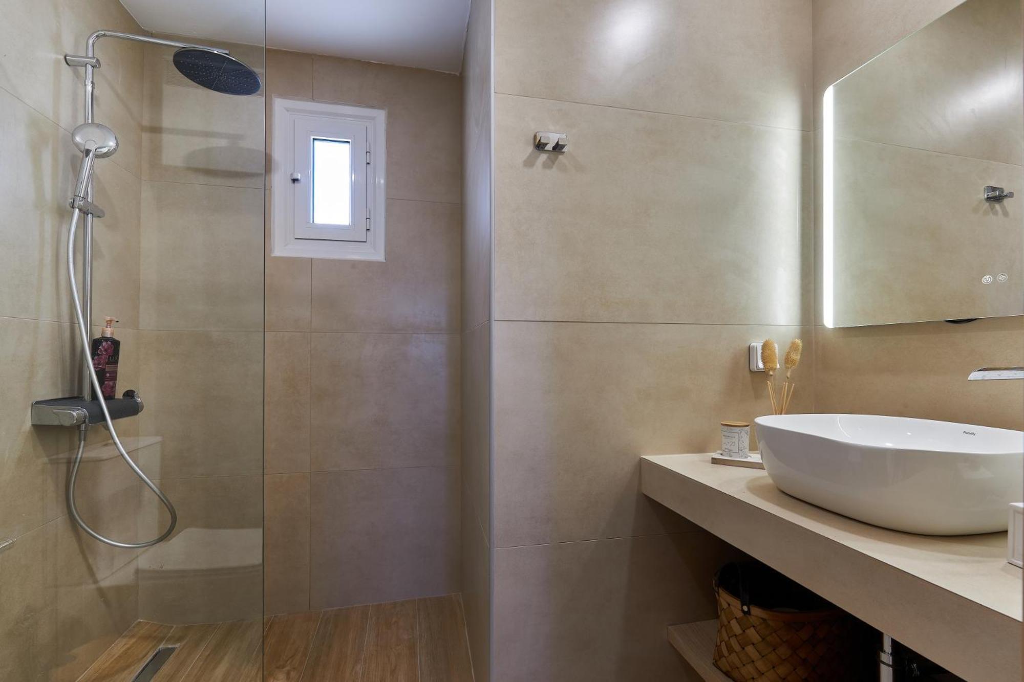 Spacious Villa With Private Eco-Pool And Panoramic Sea View Agia Pelagia Екстериор снимка